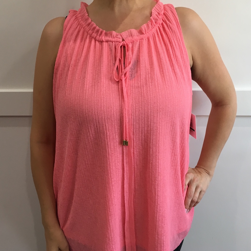 Brand Nwt  Ellen Tracy Sleeveless Top Size L 69